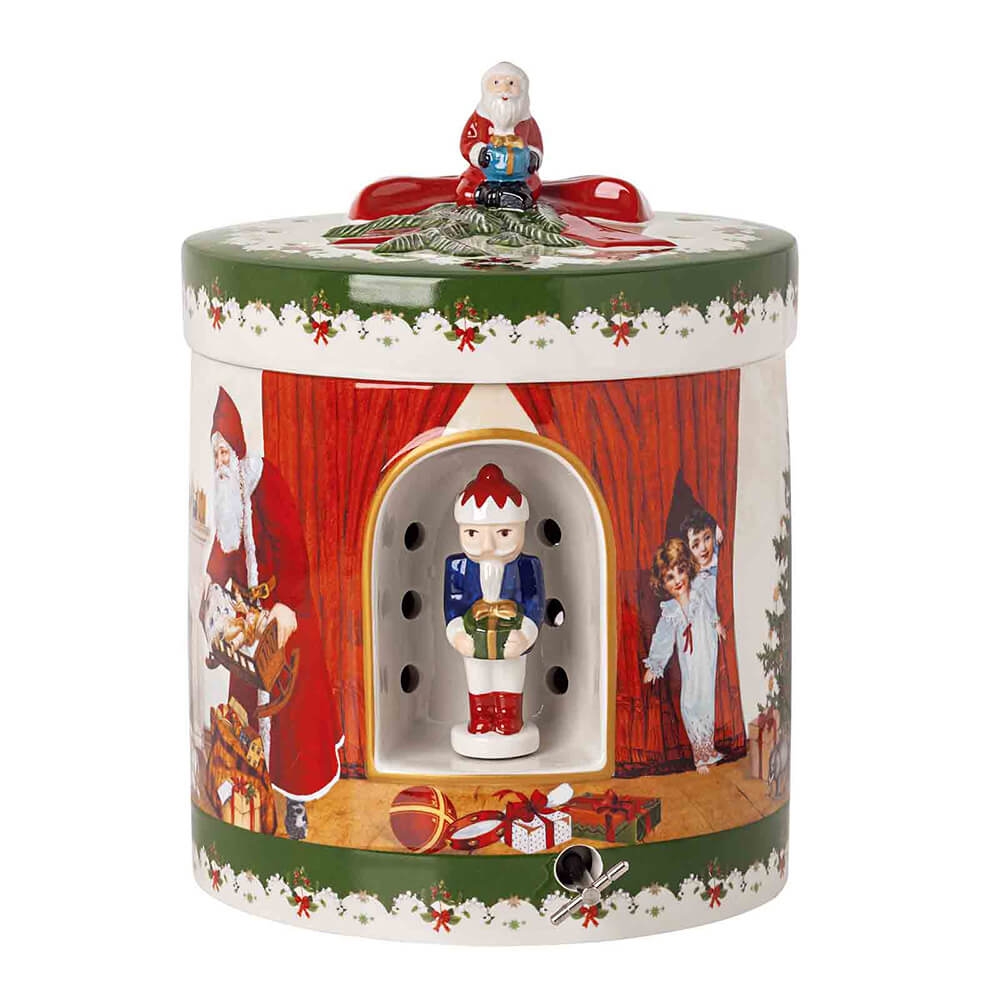 Villeroy und Boch Christmas Toys Teelicht Spieluhr. Detailbild. Hauptbild.