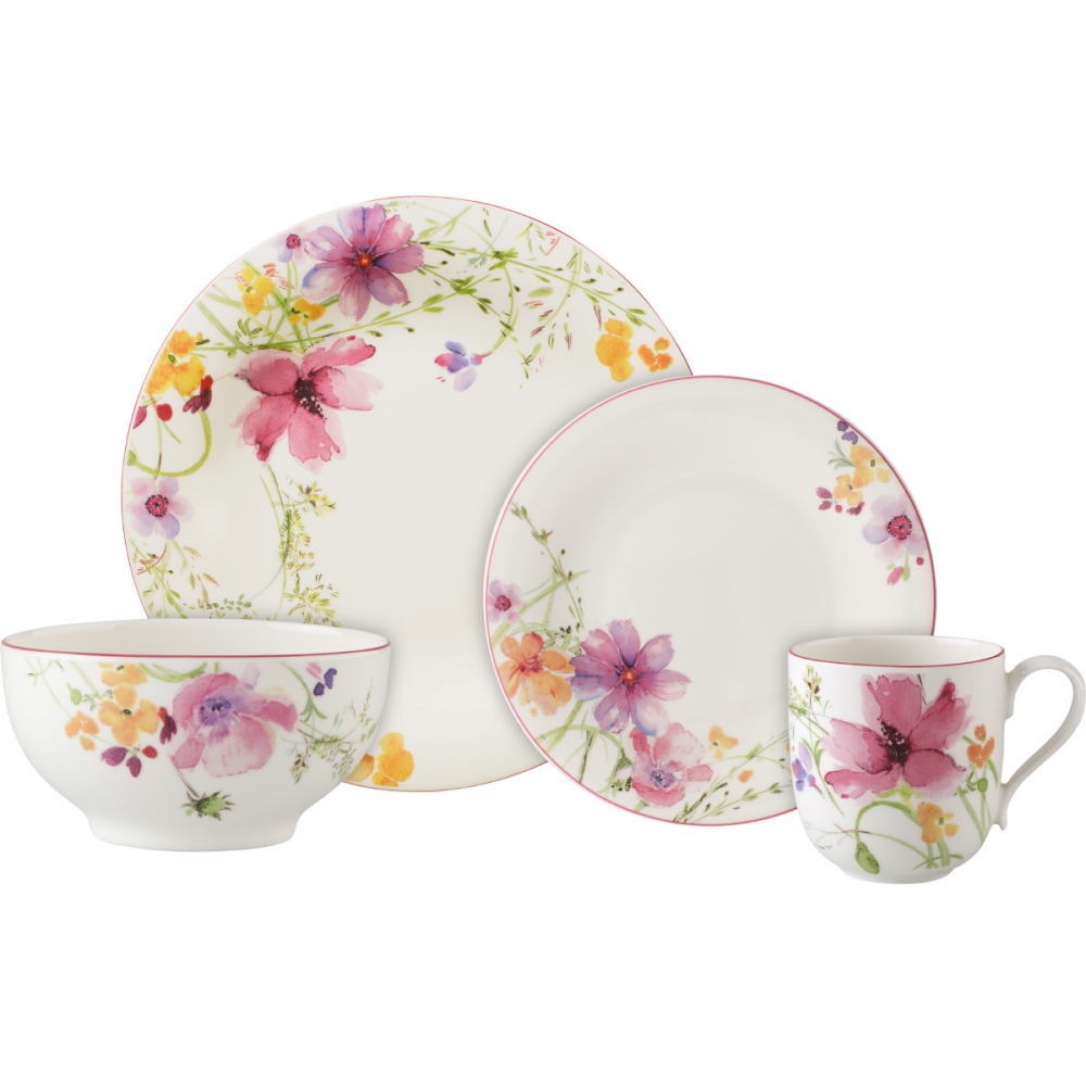 Villeroy & Boch 8-tlg Geschirrset Mariefleur Basic Set 