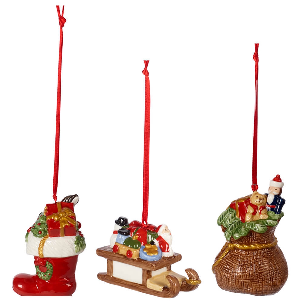 Villeroy & Boch 3-teiliges Ornamente Geschenke Set Nostalgic Ornaments