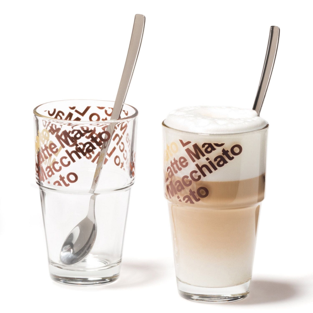 Leonardo 042553 Solo 4-tlg Latte Macchiato Set