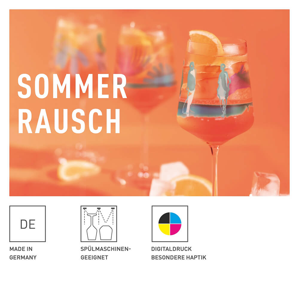 Ritzenhoff Aperitifglas Set Sommerrausch 4er PROM 6051003. Detailbild.