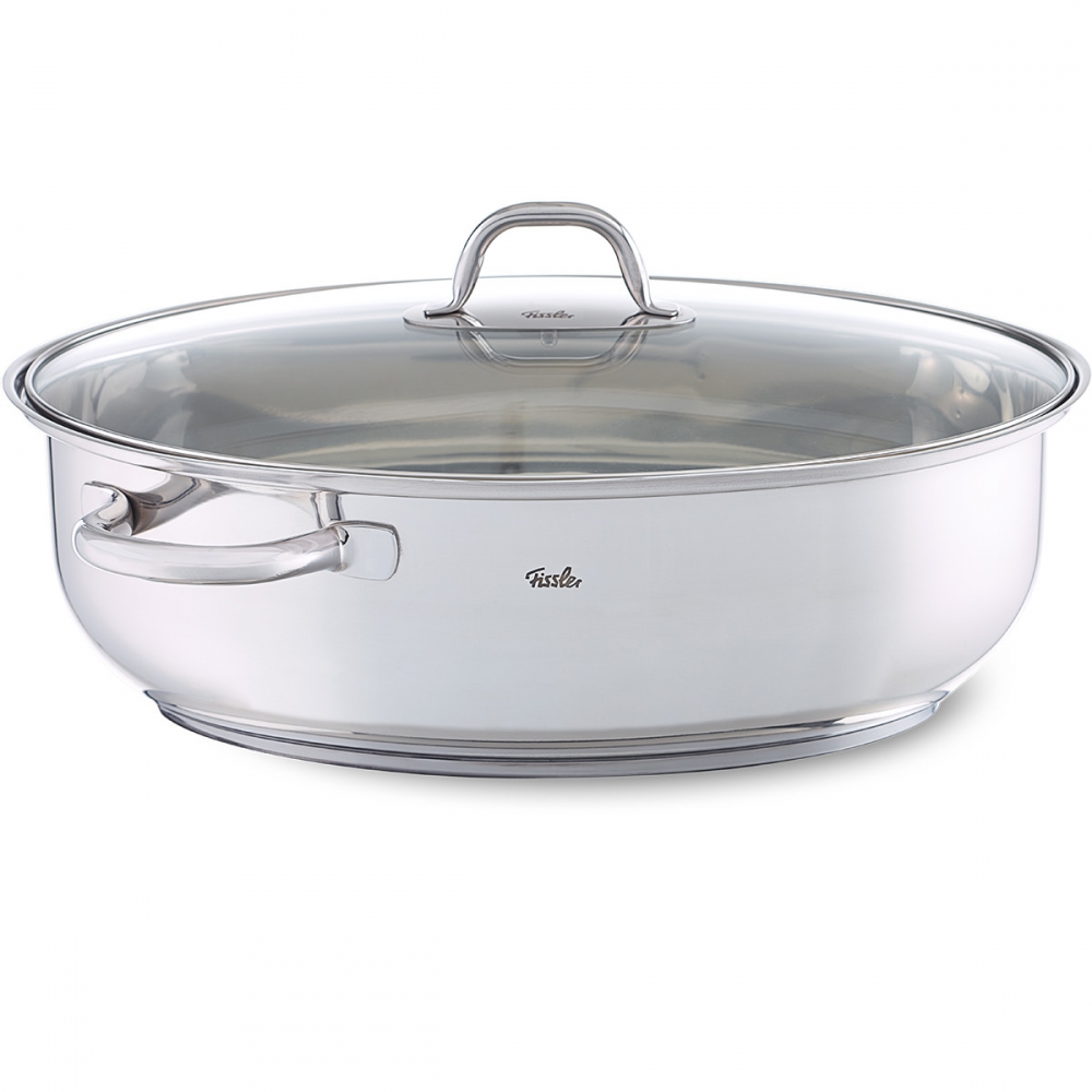 Fissler 38cm Edelstahlbräter 8,8L oval