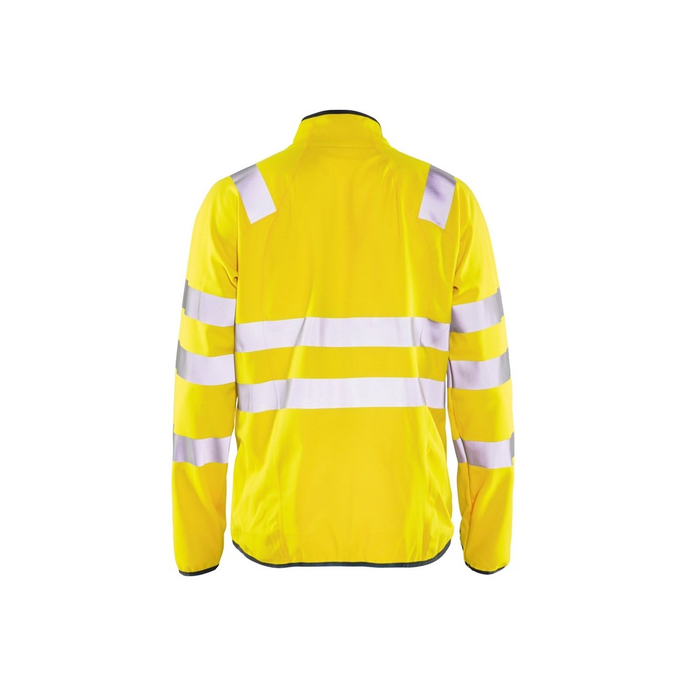 Blakläder 4906 2512 High Vis Softshell Jacke Warnschutzjacke Daumenschlaufen Gelb