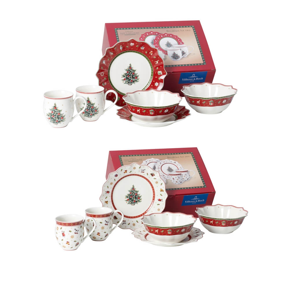 Villeroy & Boch 6-tlg. Set Breakfast for Two Toy's Delight Farbauswahl 