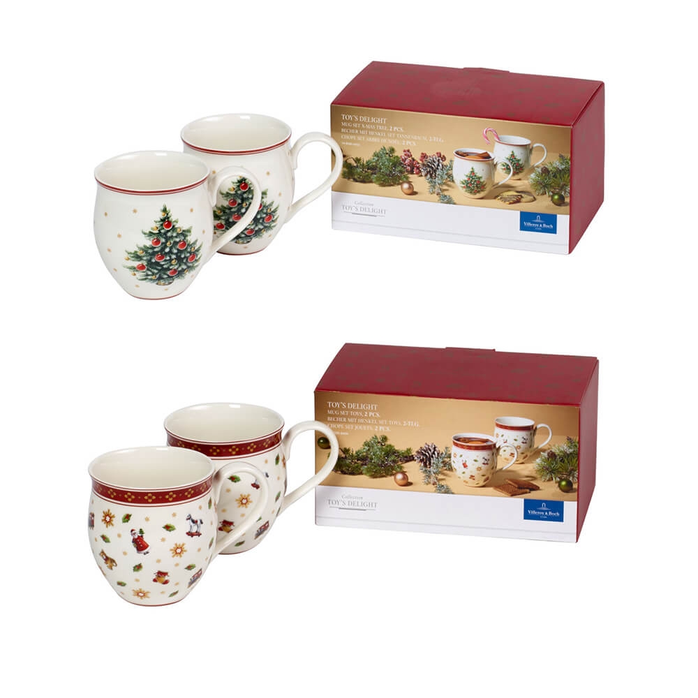 Villeroy & Boch 2er-Set Becher mit Henkel 20x9x12cm Toy's Delight Motivauswahl 