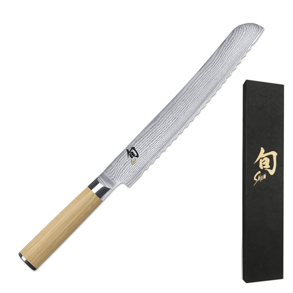 KAI Brotmesser Shun Classic White 23cm. Hauptbild.