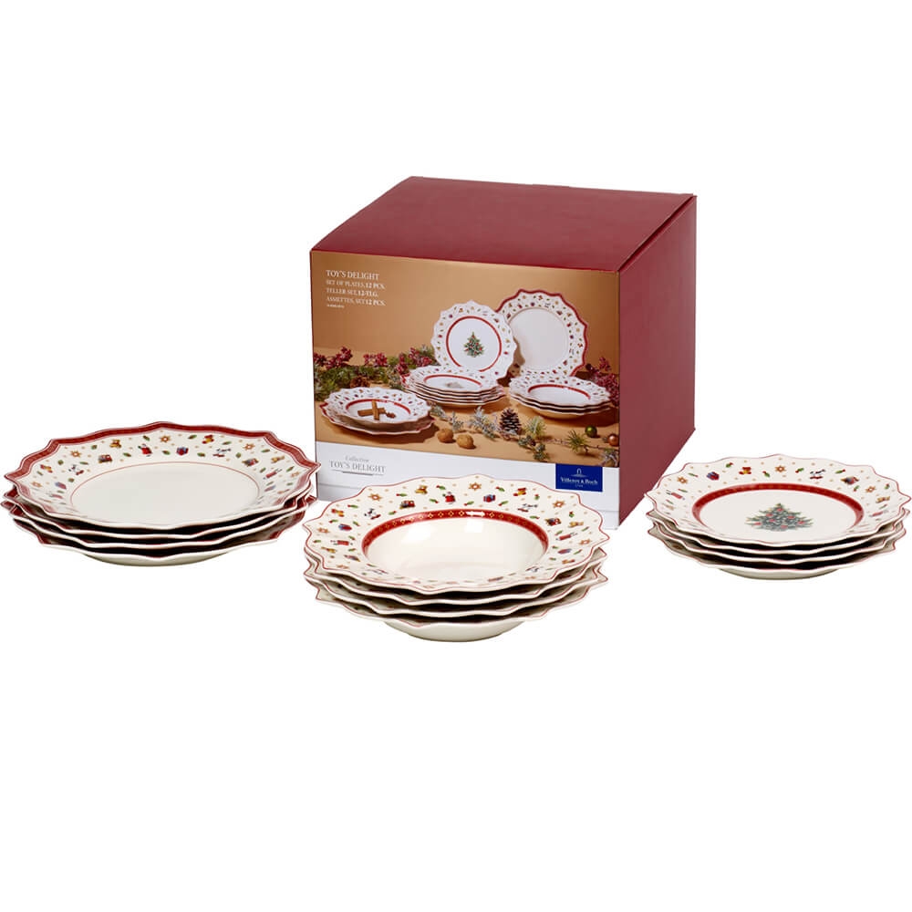 Villeroy und Boch Toys Delight Teller-Set 12-teilig Porzellan