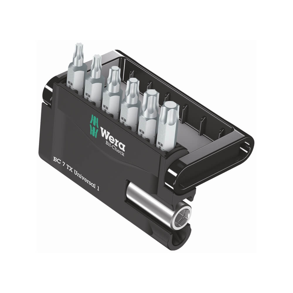 Wera Bit-Check 7 TX Universal 1 - 7 tlg.