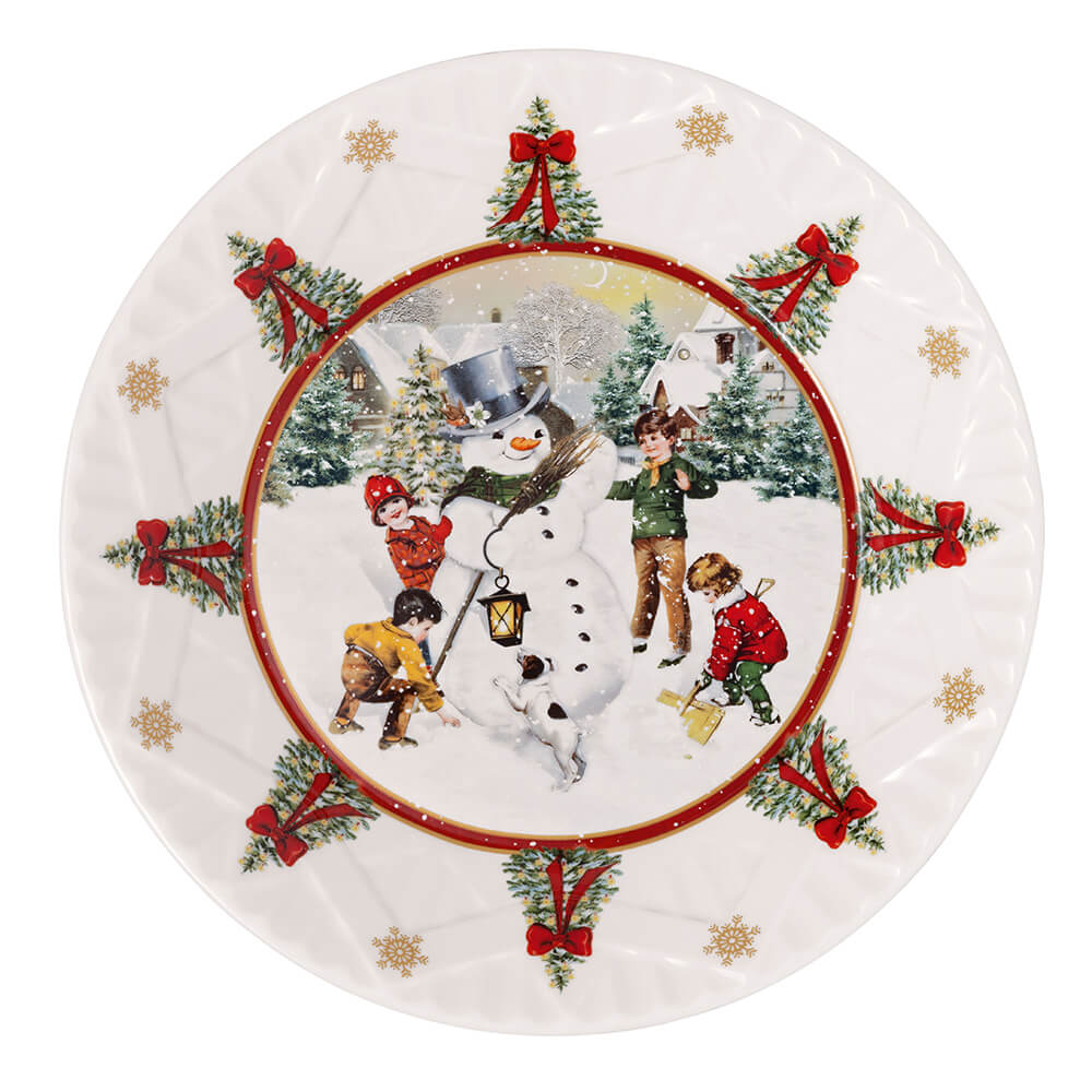 Villeroy & Boch Schale Schneemann bauen Toys Fantasy. Hauptbild.