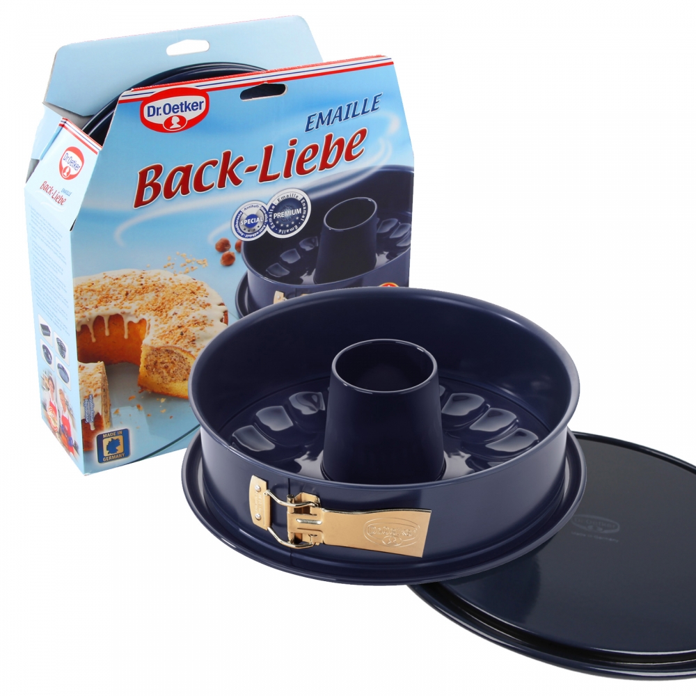 Dr Oetker 1102 26cm Back-Liebe Springform Flachboden Rohrboden