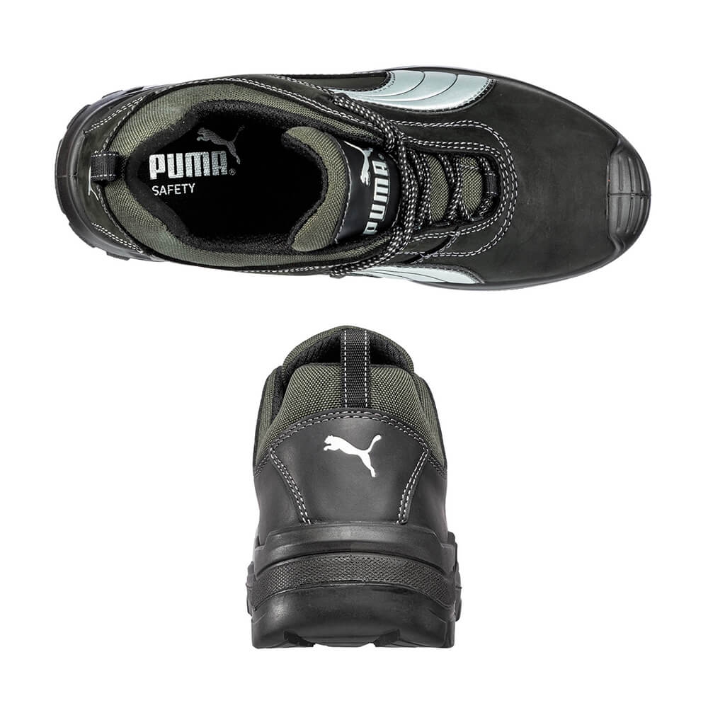 Puma 064720 Cascades Low S3 HRO SRC Sicherheitsschuh 41-46 Schwarz Grau Arbeitsschuh