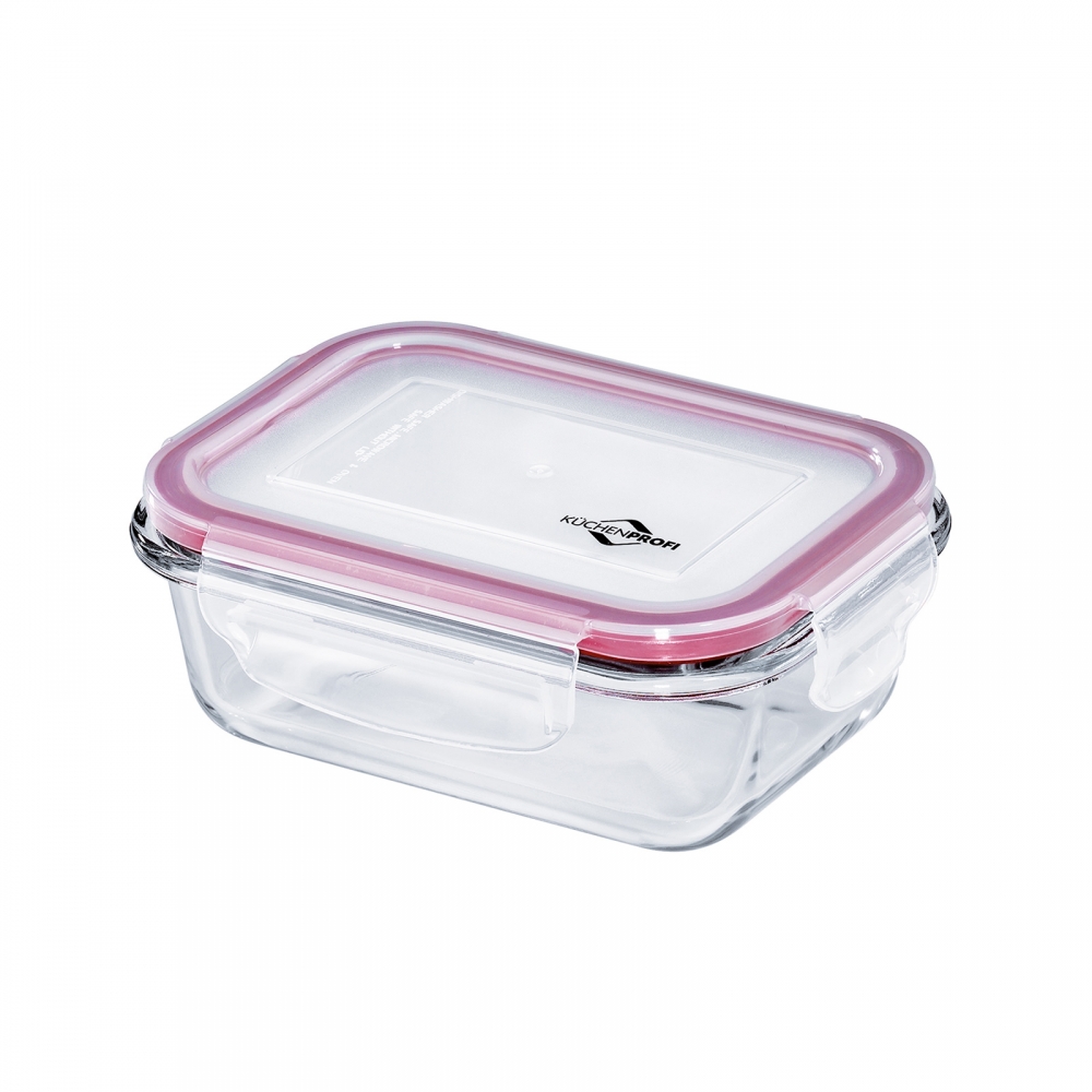 Küchenprofi 400ml Lunchbox Vorratsdose Glas 15x11cm auslaufsicher 1001753515