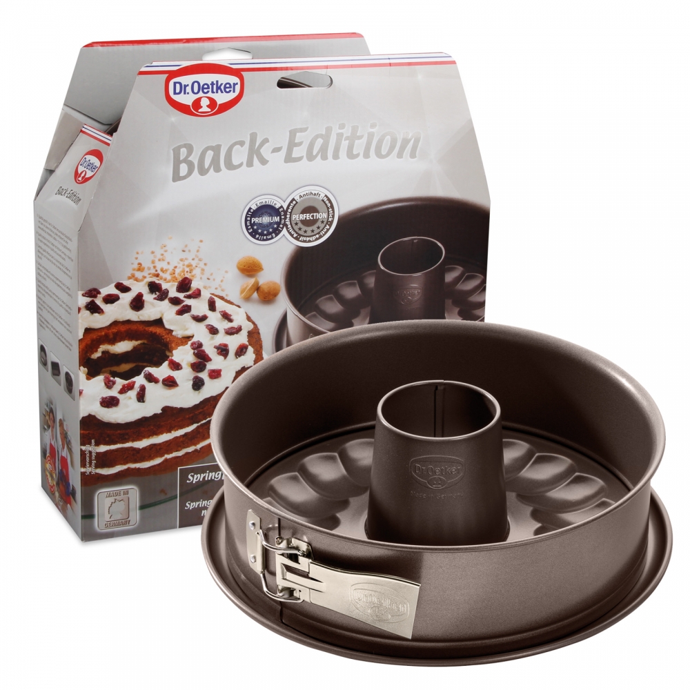 Dr Oetker 4702 26x8cm Back-Edition Springform Rohrboden Seriverboden