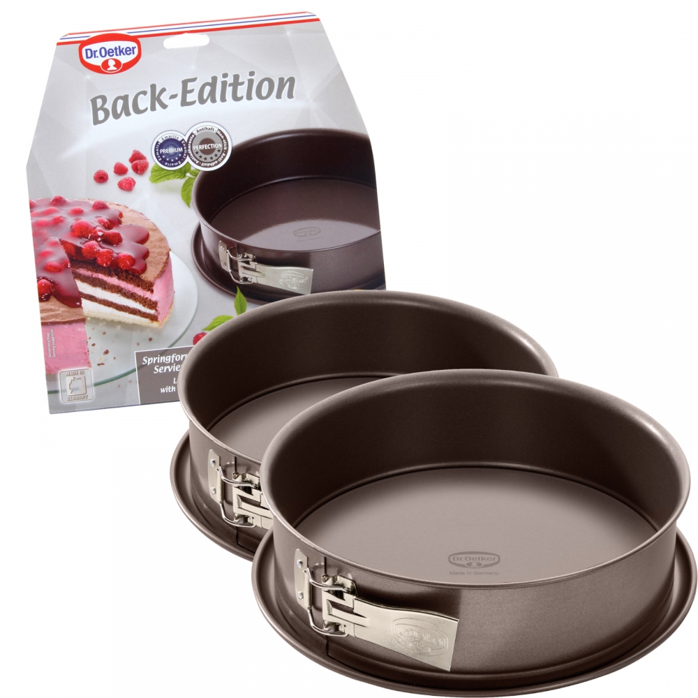 Dr. Oetker Springform Back-Edition Emaille-Servierboden Antihaft Special Editon