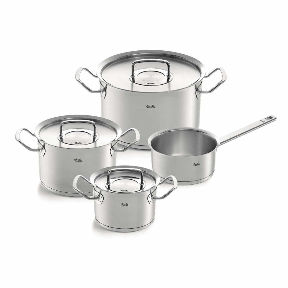 Fissler 4-teiliges Topfset original-profi collection Metalldeckel Induktion 08412804000