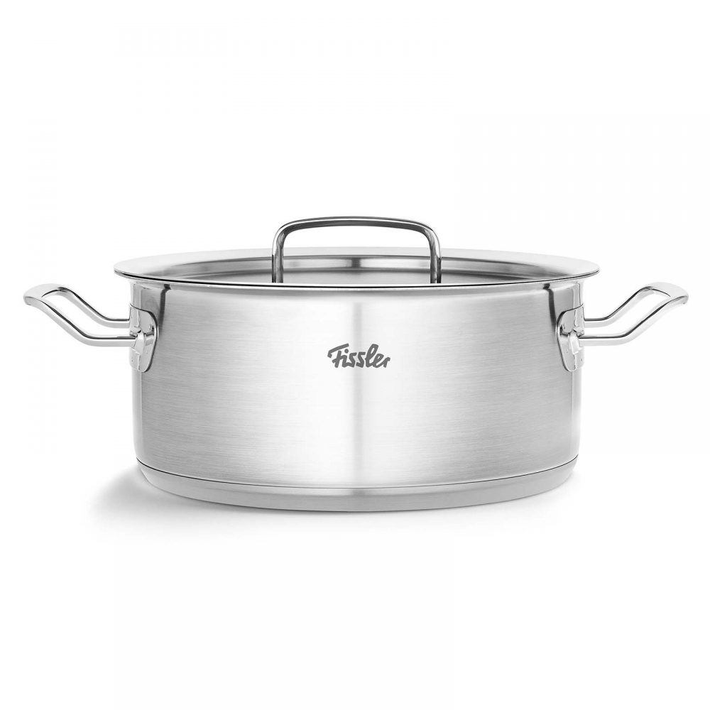 Fissler 24cm Bratentopf original-profi collection 2 Induktion. Seitenansicht.