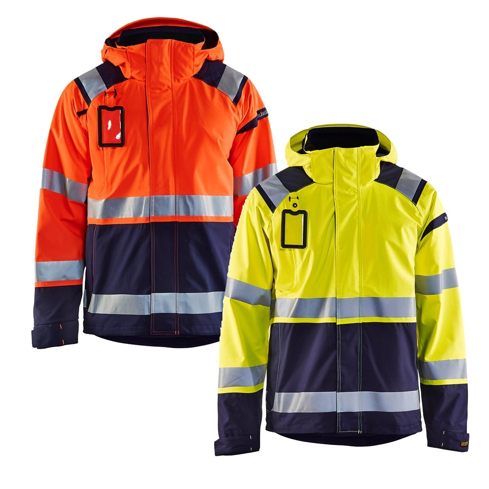 Blakläder 49871987 High Vis Shell Softshell Jacke Windbreaker Regenjacke