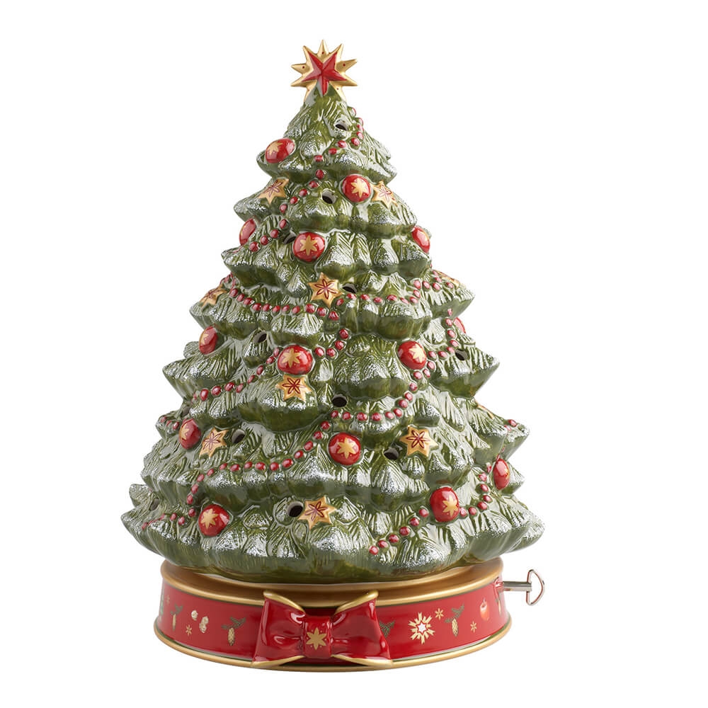 Villeroy & Boch Spieluhr Weihnachtsbaum Toy's Delight Porzellan