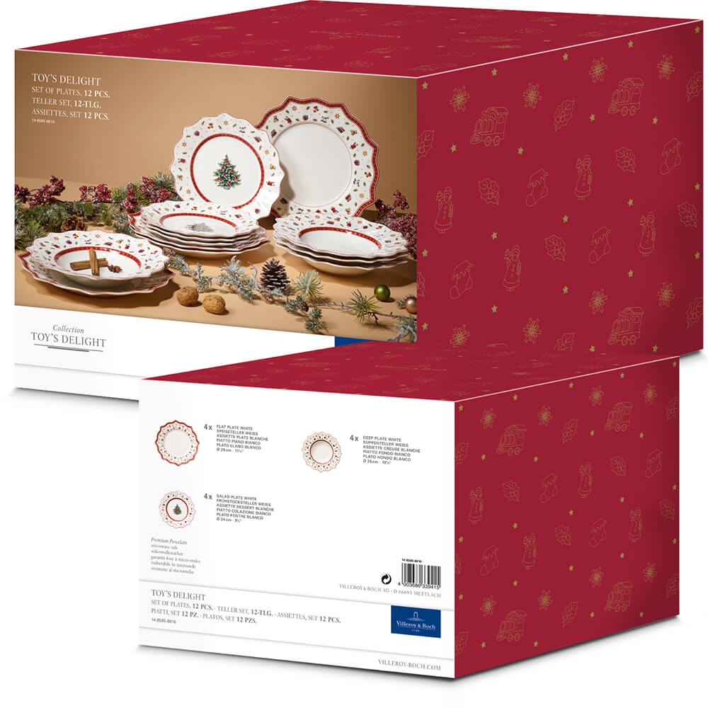 Villeroy und Boch Toys Delight Teller-Set 12-teilig Porzellan