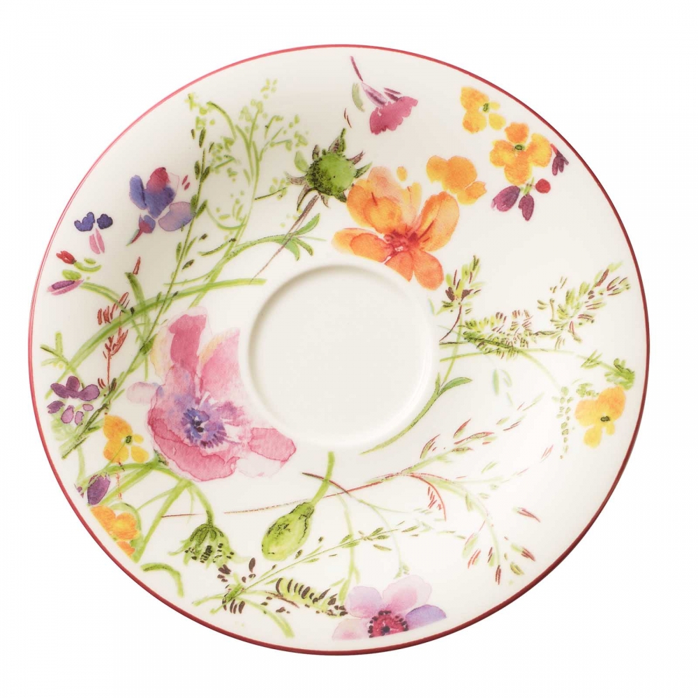 Villeroy und Boch 16cm Untertasse Mariefleur Basic Porzellan. Hauptbild.